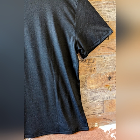 NWT Boho "Born To Be Wild" Guitar Graphic Black Tee - Picture 12 of 15